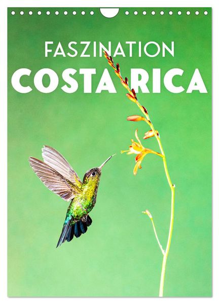 Faszination Costa Rica (Wandkalender 2027 DIN A4 hoch) CALVENDO Monatskalender