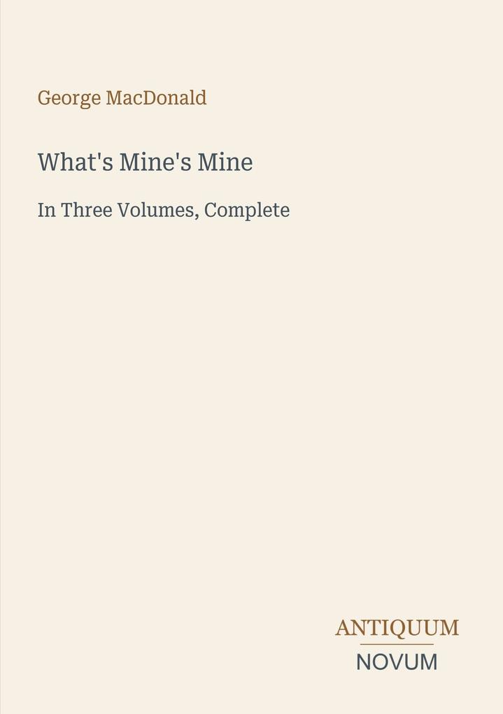 What's Mine's Mine