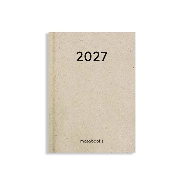 matabooks - A6 Kalender Samaya 2027 Farbe: Nature S (DE/EN)