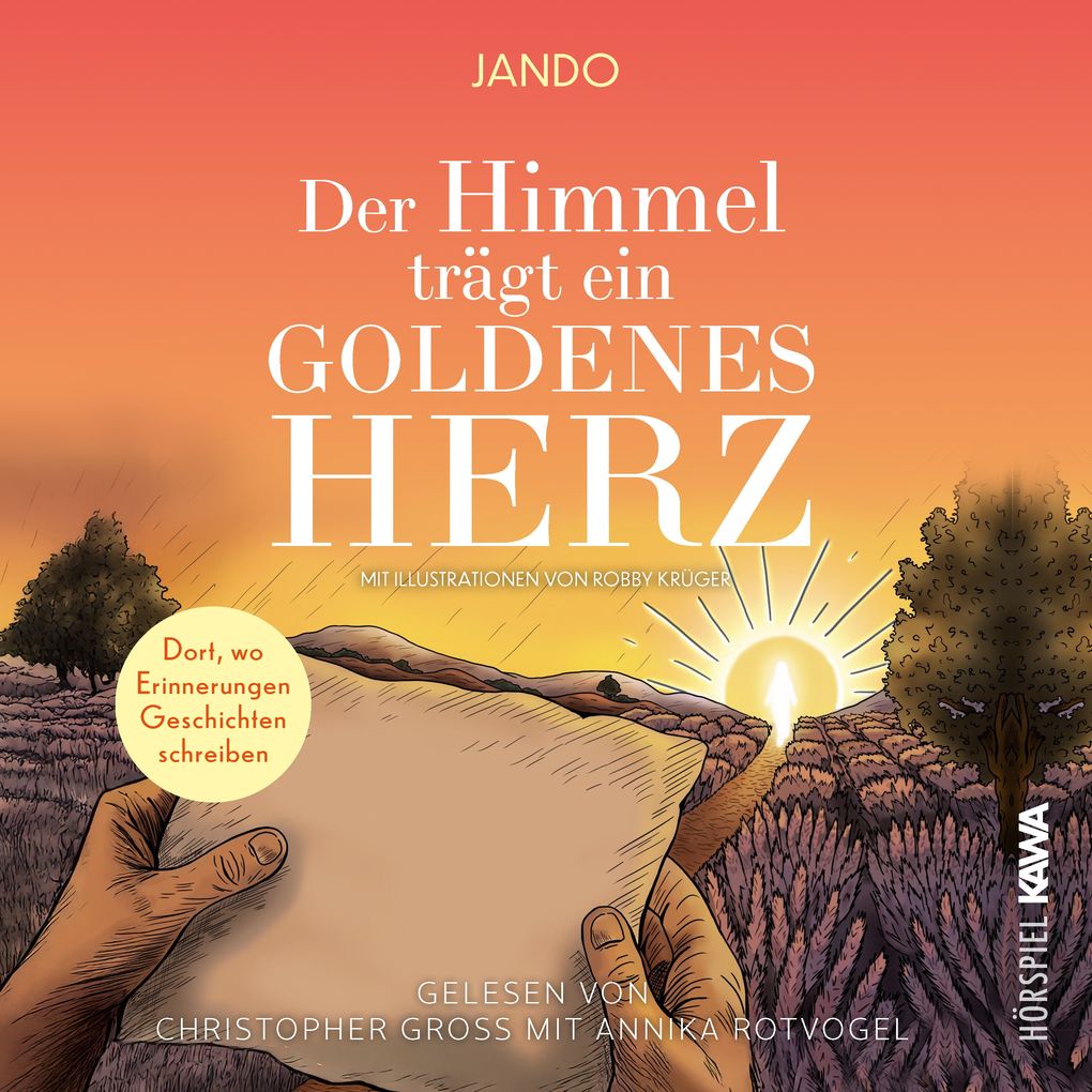Der Himmel trägt ein goldenes Herz
