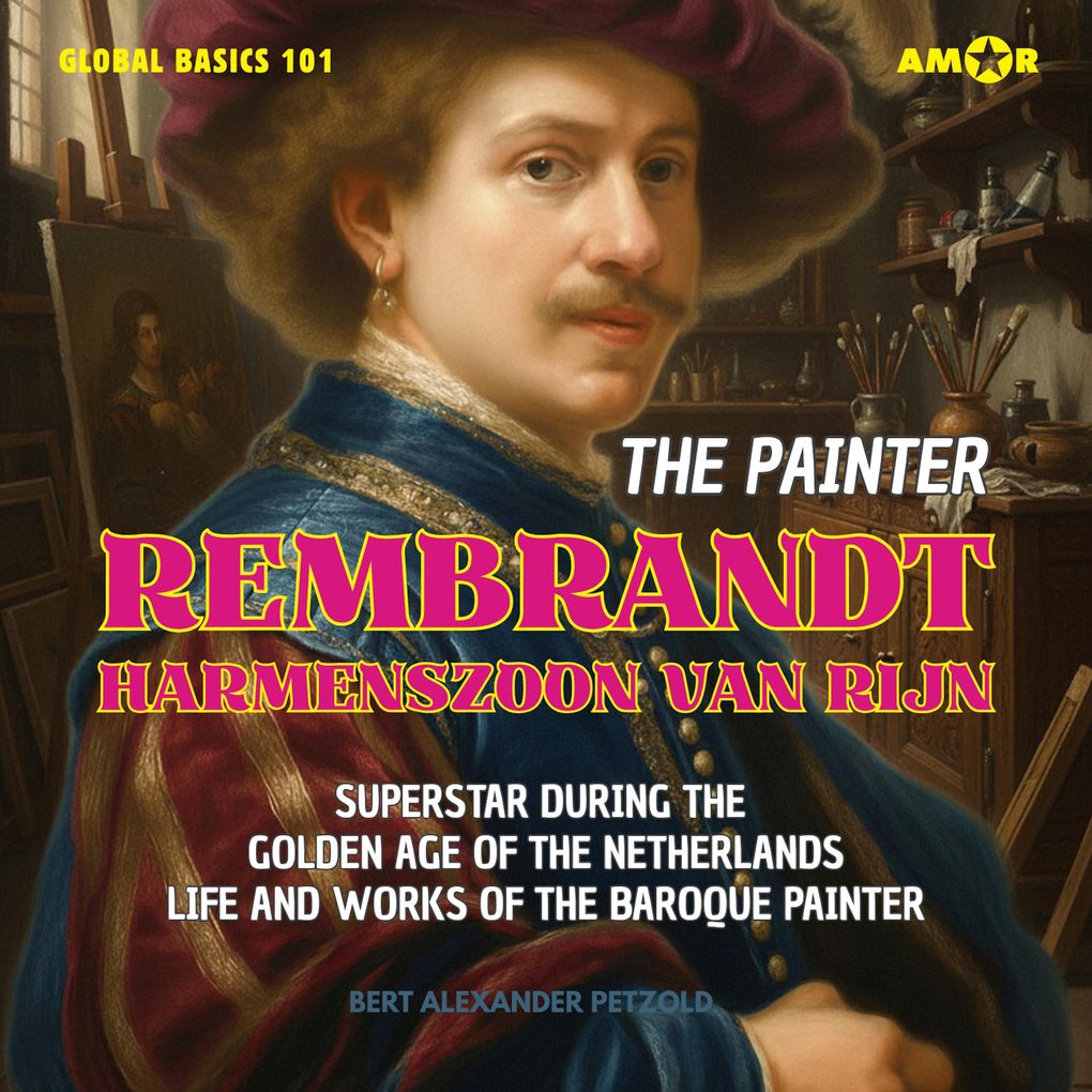The Painter Rembrandt Harmenszoon van Rijn - Superstar during the Golden Age of the Netherlands - Life and Works of the Baroque Painter