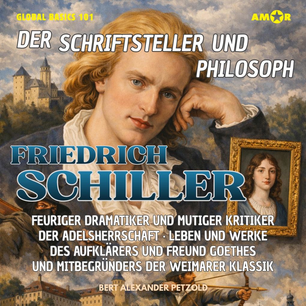 Der Schriftsteller und Philosoph Friedrich Schiller - Feuriger Dramatiker und mutiger Kritiker der Adelsherrschaft - Leben und Werke des Freund Goethes