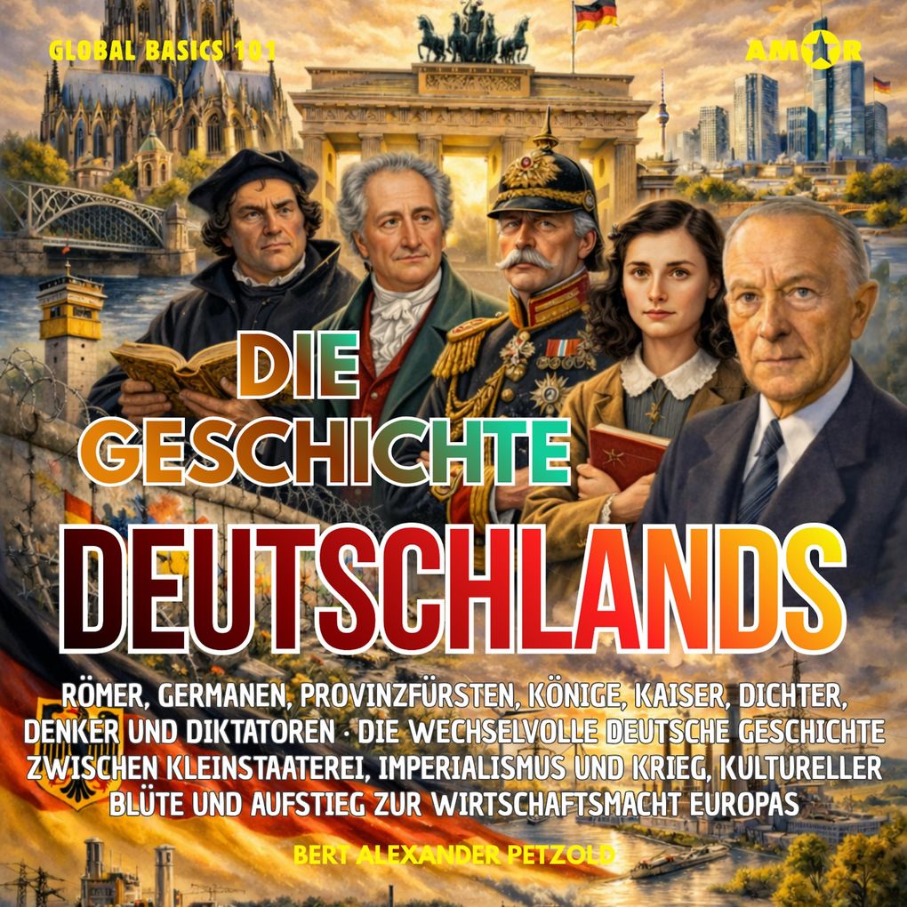 Die Geschichte Deutschlands - Römer Germanen Kaiser Dichter und Diktatoren - Von der Kleinstaaterei zur Wirtschaftsmacht Europas
