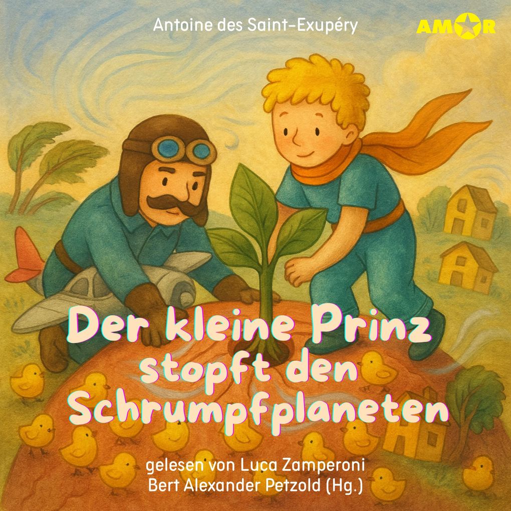 Der kleine Prinz stopft den Schrumpfplaneten
