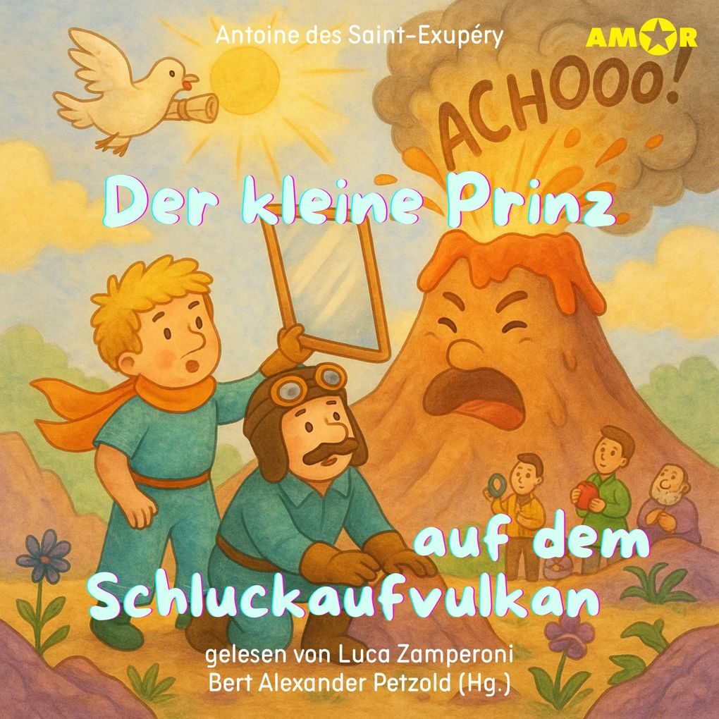 Der kleine Prinz auf dem Schluckaufvulkan