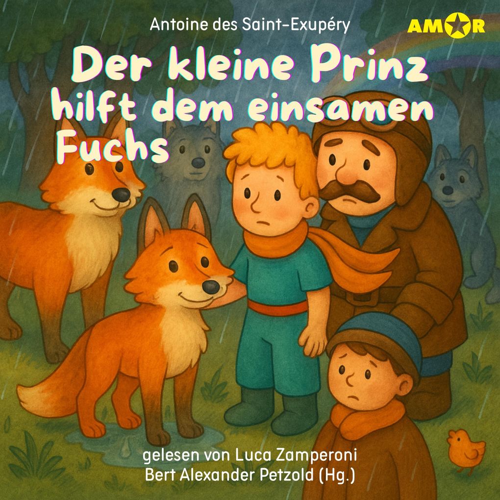 Der kleine Prinz hilft dem einsamen Fuchs