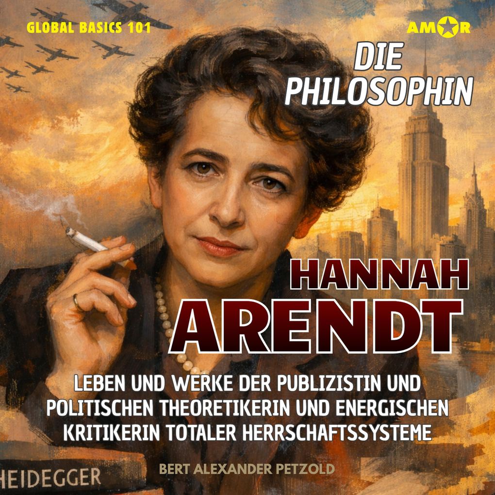 Die Philosophin Hannah Arendt - Leben und Werke der Publizistin und politischen Theoretikerin und energischen Kritikerin totaler Herrschaftssysteme