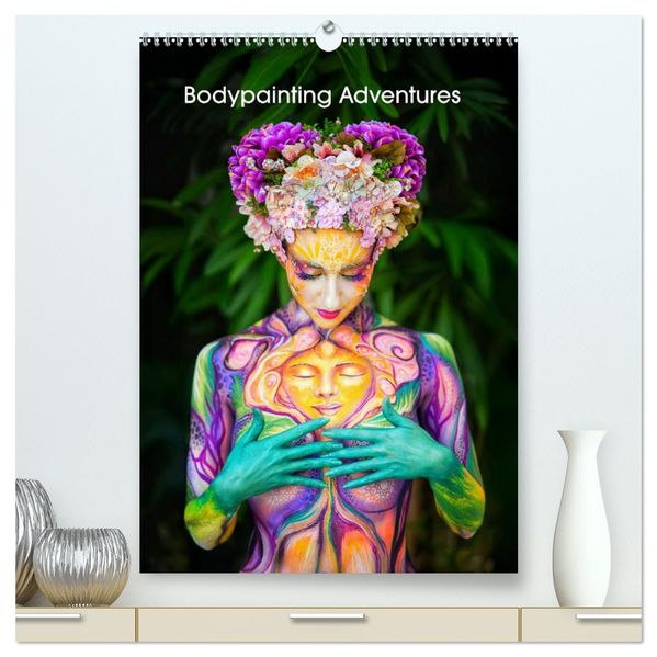 Bodypainting Adventures (hochwertiger Premium Wandkalender 2027 DIN A2 hoch) Kunstdruck in Hochglanz