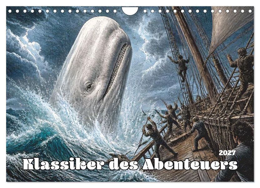 Klassiker des Abenteuers (Wandkalender 2027 DIN A4 quer) CALVENDO Monatskalender