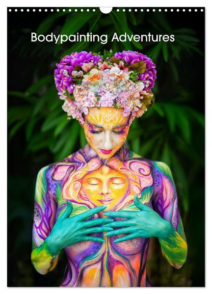 Bodypainting Adventures (Wandkalender 2027 DIN A3 hoch) CALVENDO Monatskalender