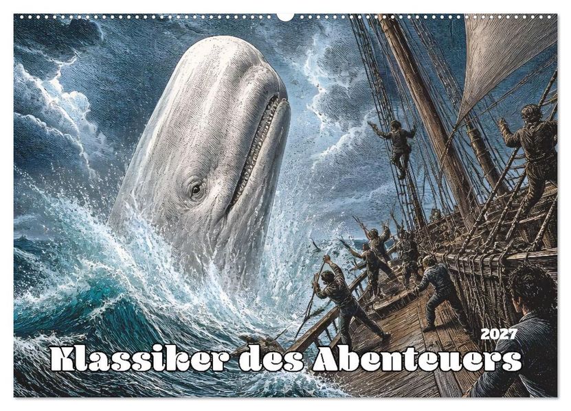 Klassiker des Abenteuers (Wandkalender 2027 DIN A2 quer) CALVENDO Monatskalender