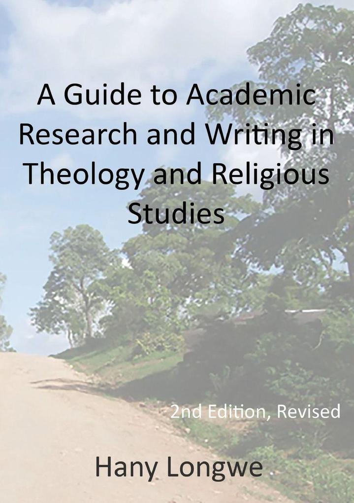 Academic Research and Writing in Theology and Religious Studies