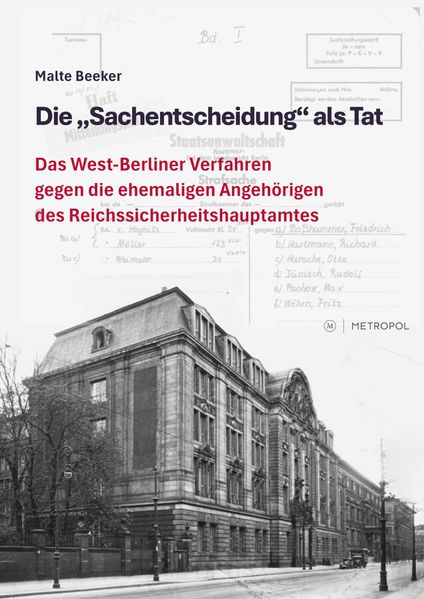 Die 'Sachentscheidung' als Tat