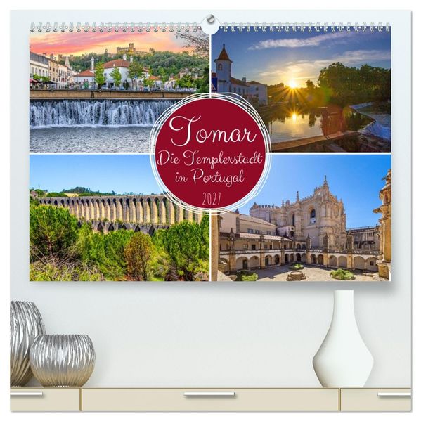 Tomar (hochwertiger Premium Wandkalender 2027 DIN A2 quer) Kunstdruck in Hochglanz