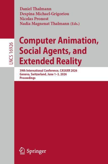Computer Animation Social Agents and Extended Reality