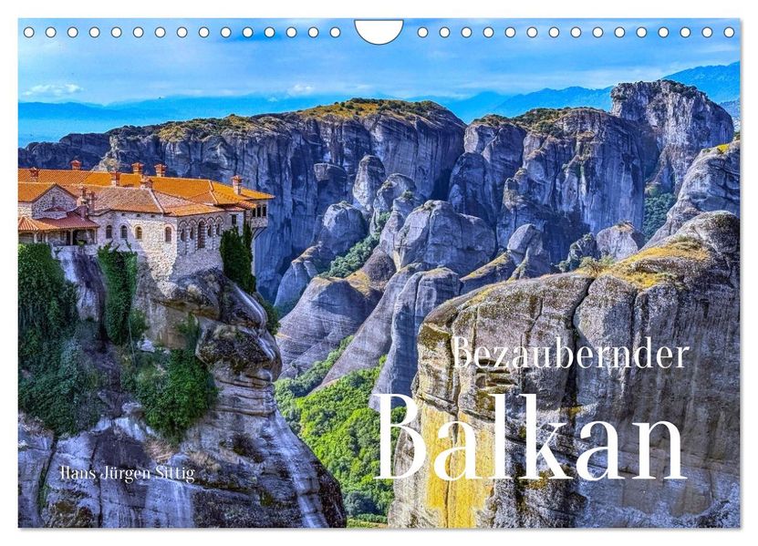 Bezaubernder Balkan (Wandkalender 2027 DIN A4 quer) CALVENDO Monatskalender