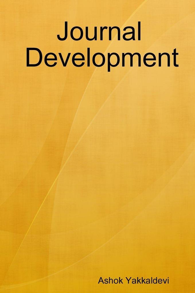 Journal Development