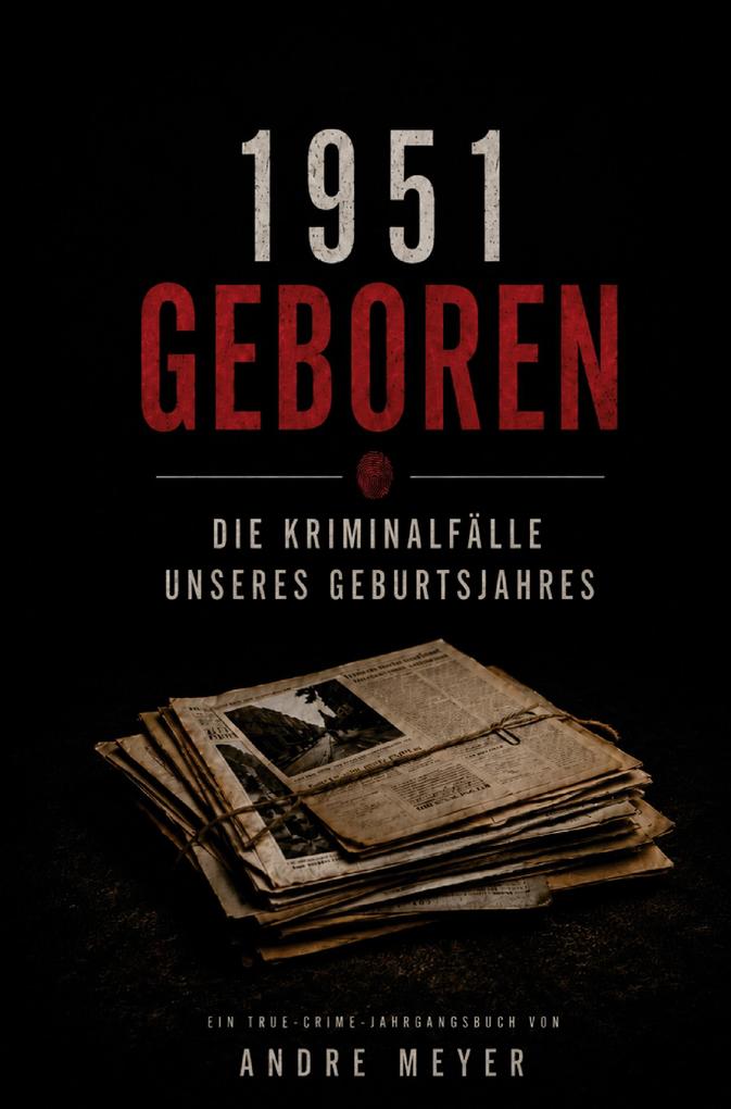 1951 geboren - Die Kriminalfälle unseres Geburtsjahres