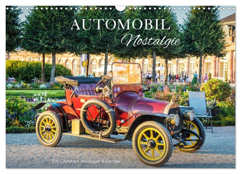Automobil Nostalgie (Wandkalender 2027 DIN A3 quer) CALVENDO Monatskalender