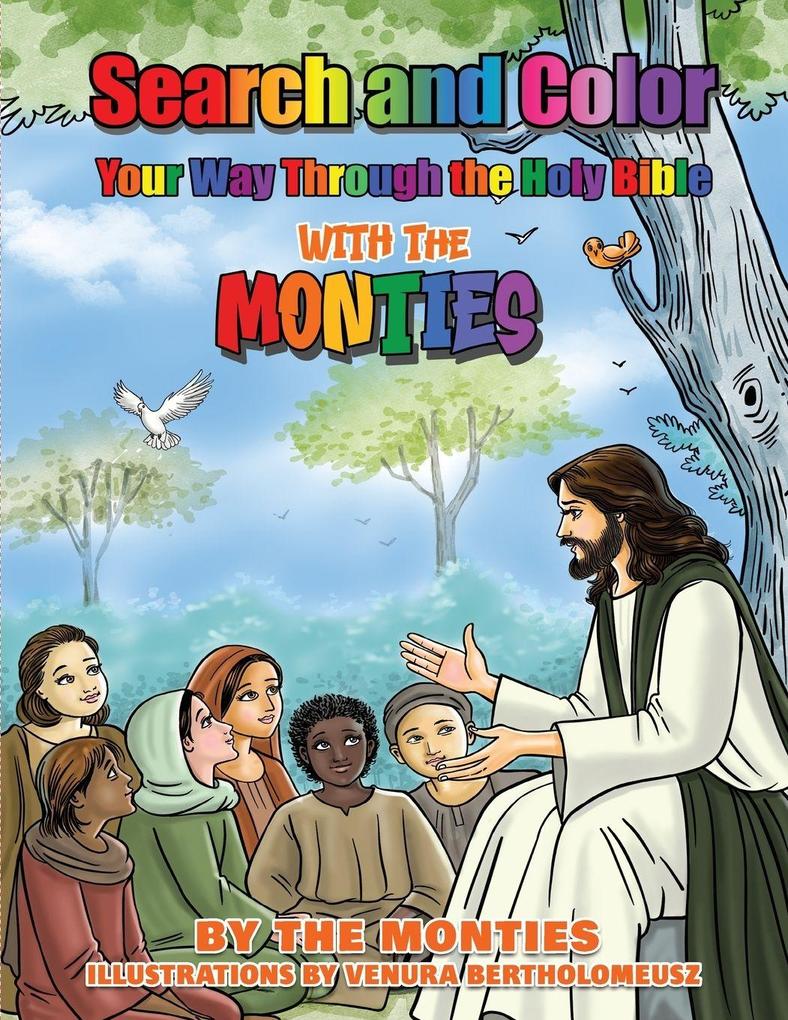 Search and Color Your Way Through the Holy Bible with the Monties