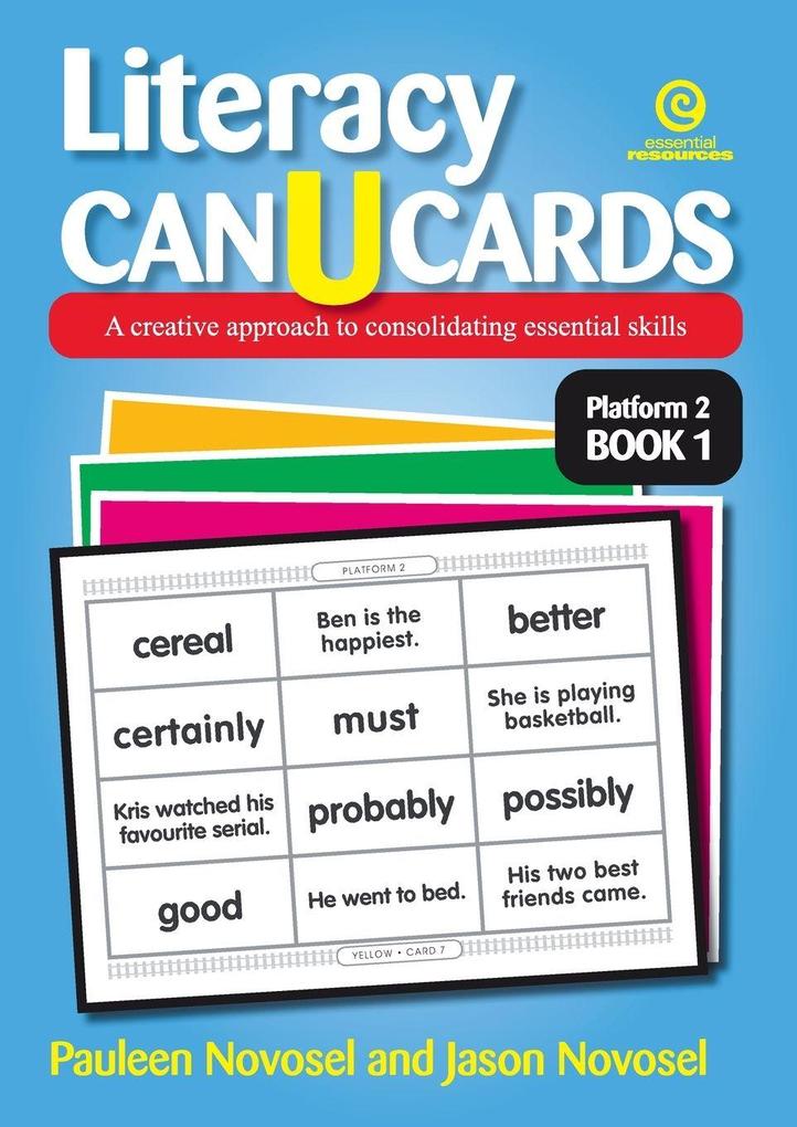 Literacy CAN U CARDS - Platform 2