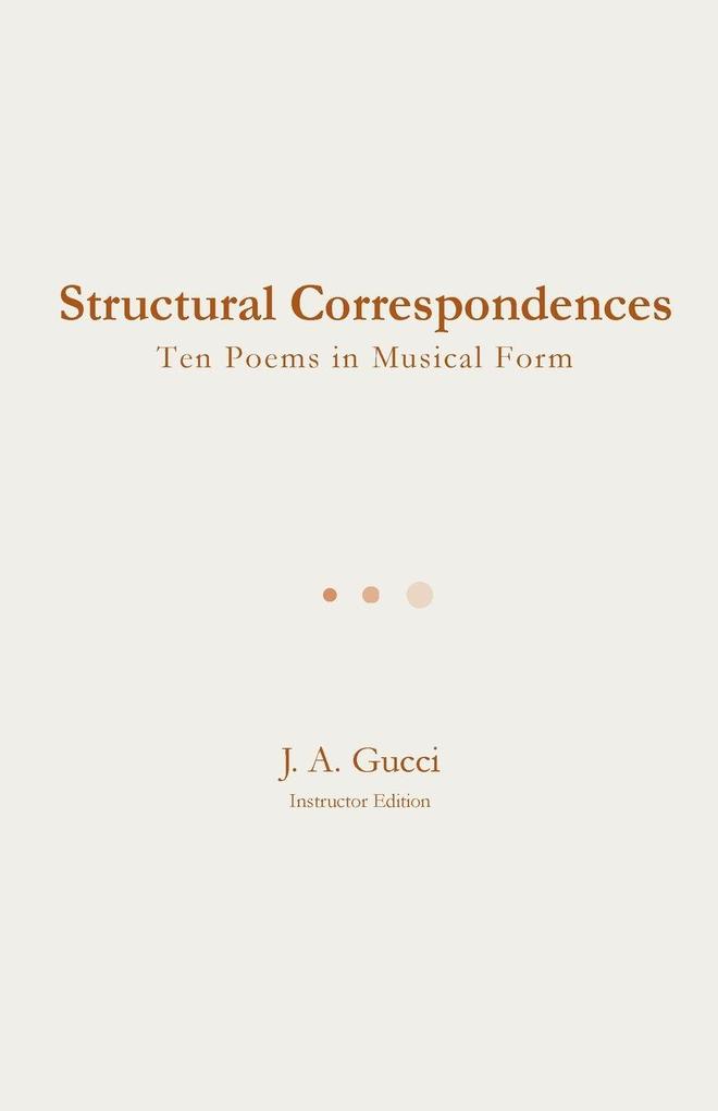 Structural Correspondences (Instructor Edition)