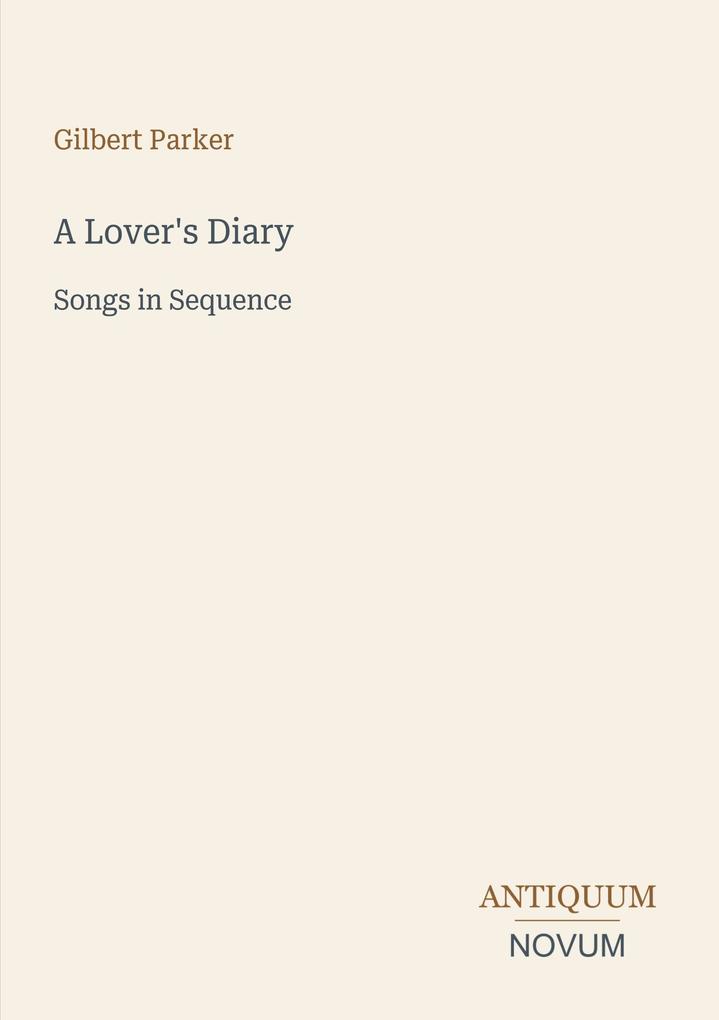 A Lover's Diary