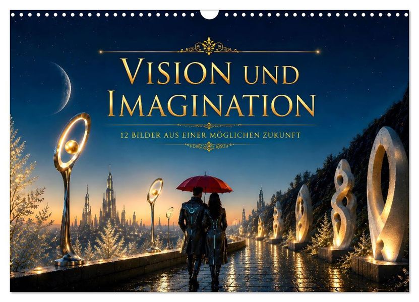 Vision und Imagination - 12 Bilder aus einer möglichen Zukunft (Wandkalender 2027 DIN A3 quer) CALVENDO Monatskalender