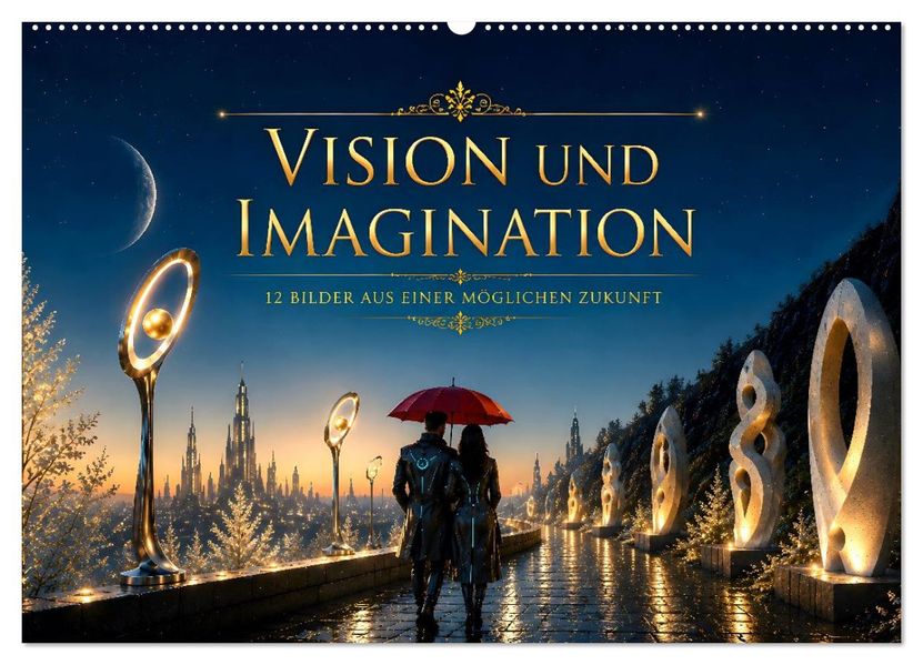 Vision und Imagination - 12 Bilder aus einer möglichen Zukunft (Wandkalender 2027 DIN A2 quer) CALVENDO Monatskalender