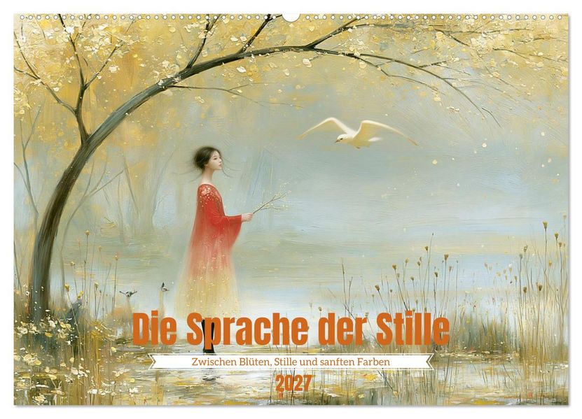 Serein - Die Sprache der Stille (Wandkalender 2027 DIN A2 quer) CALVENDO Monatskalender