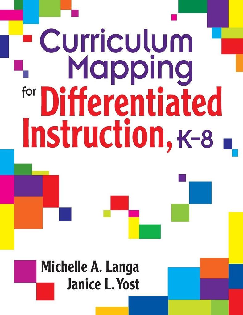 Curriculum Mapping for Differentiated Instruction K-8