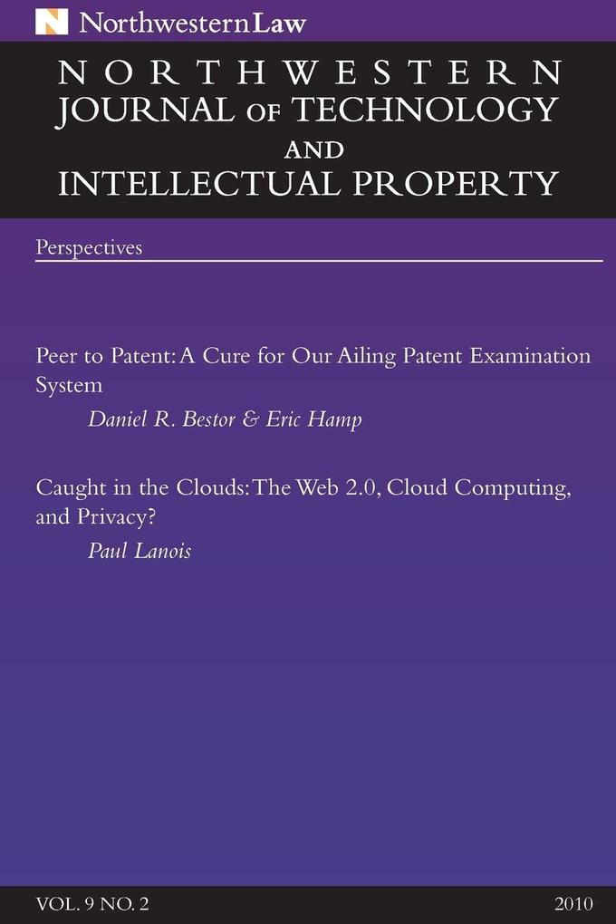 Northwestern Journal of Technology & Intellectual Property v9.2