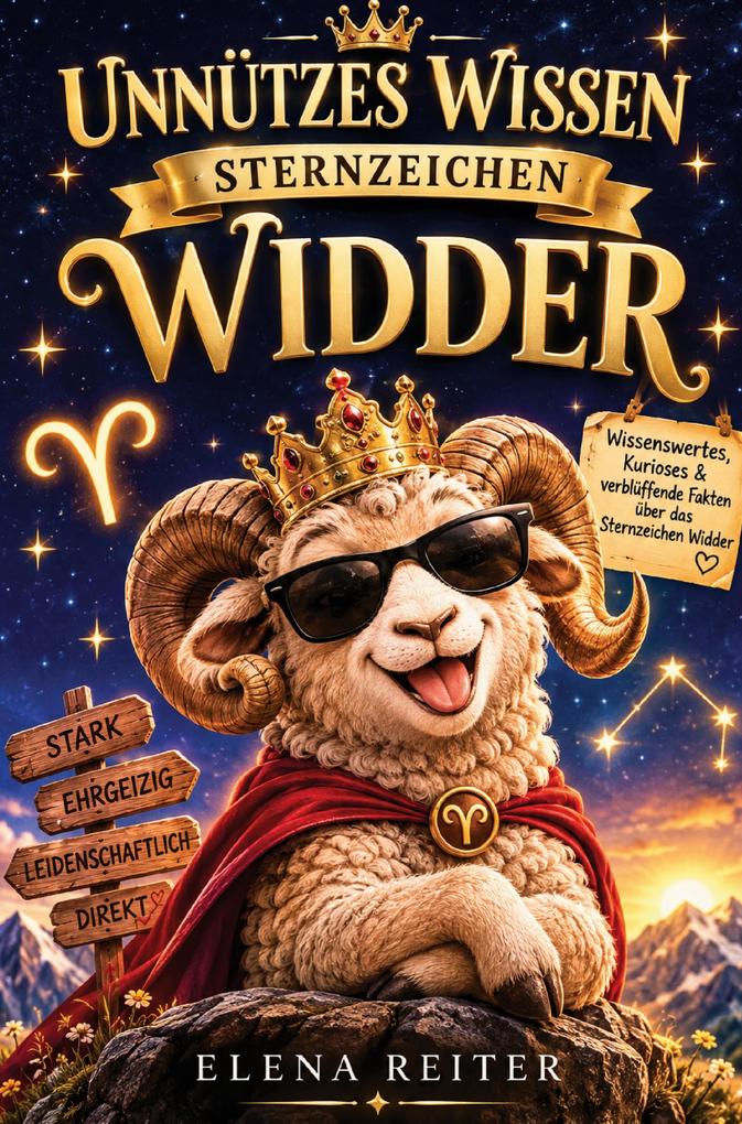 Unnützes Wissen Sternzeichen Widder Buch