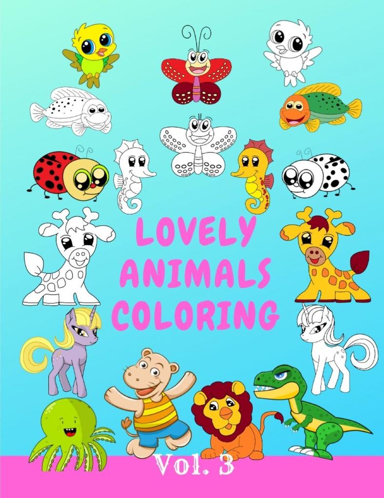 Lovely Animals Coloring