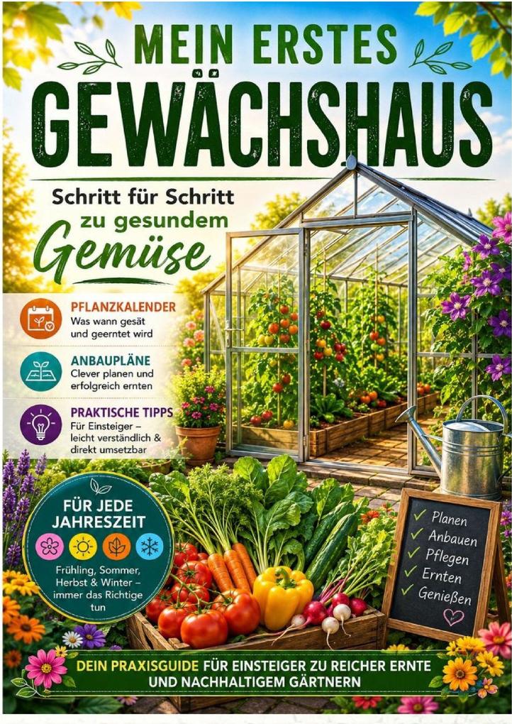 Mein erstes Gewächshaus: Schritt für Schritt zu gesundem Gemüse