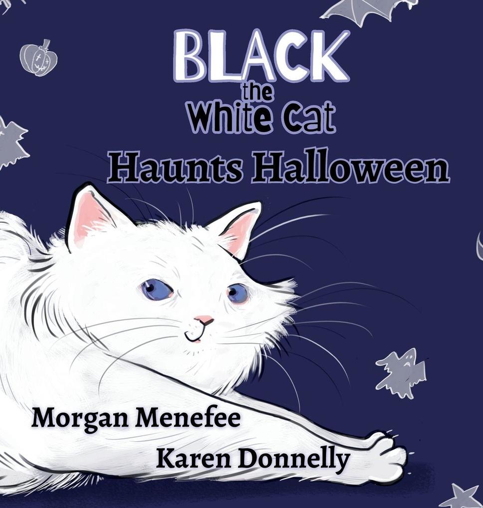 Black the White Cat Haunts Halloween