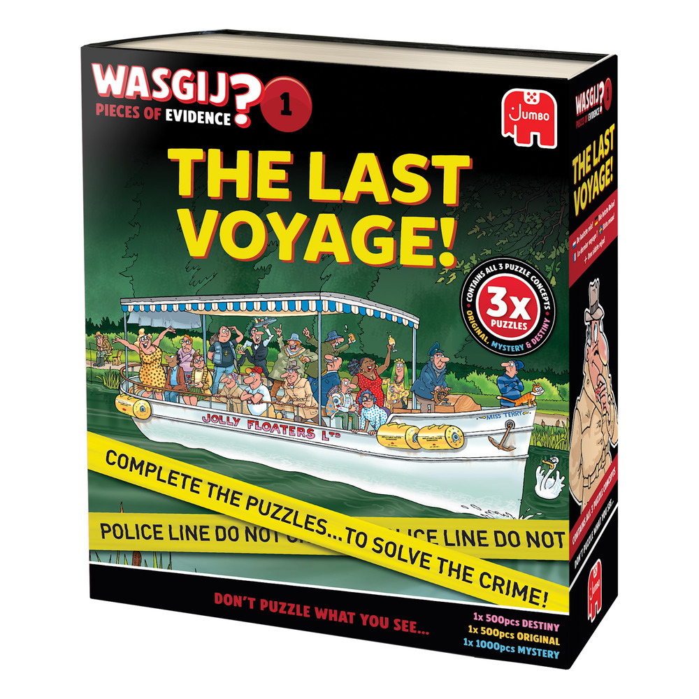 Jumbo Spiele - Wasgij Teile of Evidence - The Last Voyage! 1000 Teile