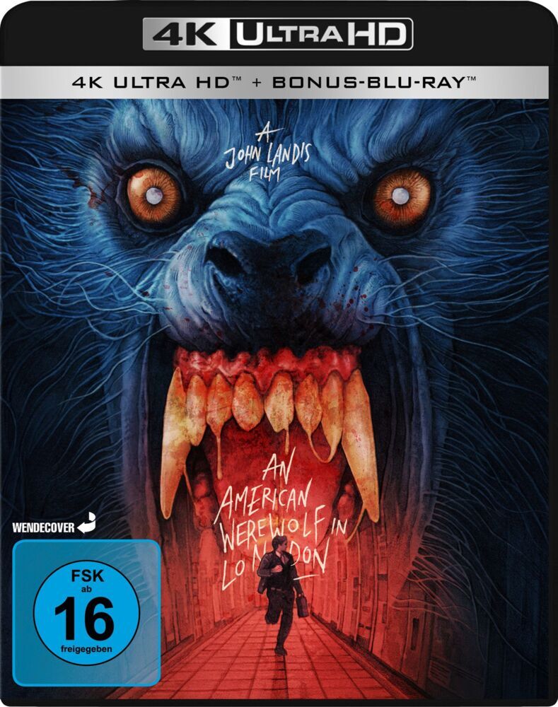 An American Werewolf in London2 Blu-ray (2-Disc Edition - UHD + Bonus-Blu-ray - Gabz Artwork)
