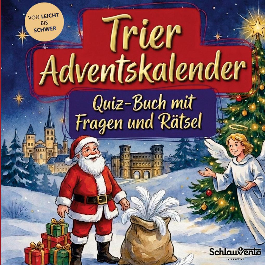 Trier-Adventskalender: Quiz-Buch mit Fragen und Rätsel