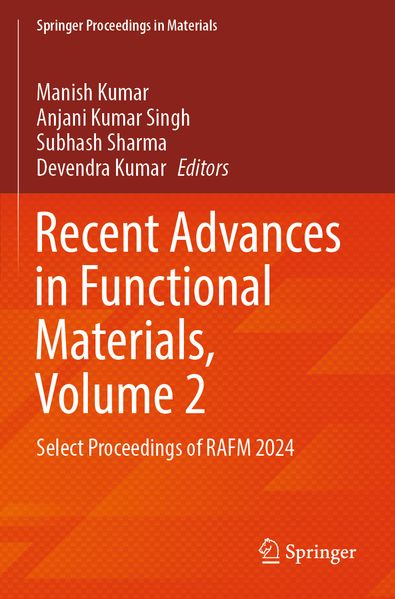 Recent Advances in Functional Materials Volume 2