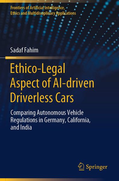 Ethico-Legal Aspect of AI-driven Driverless Cars
