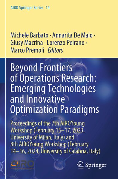 Beyond Frontiers of Operations Research: Emerging Technologies and Innovative Optimization Paradigms