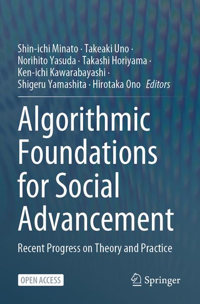 Algorithmic Foundations for Social Advancement