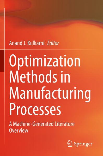 Optimization Methods in Manufacturing Processes
