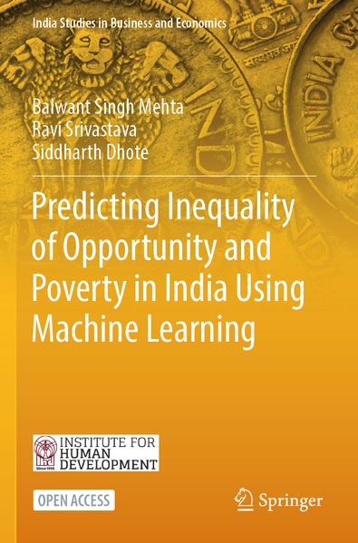 Predicting Inequality of Opportunity and Poverty in India Using Machine Learning