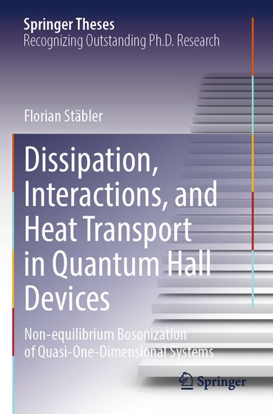 Dissipation Interactions and Heat Transport in Quantum Hall Devices