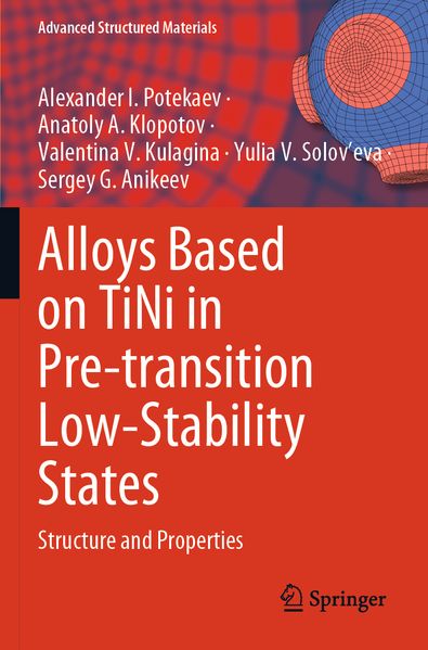 Alloys Based on TiNi in Pre-transition Low-Stability States