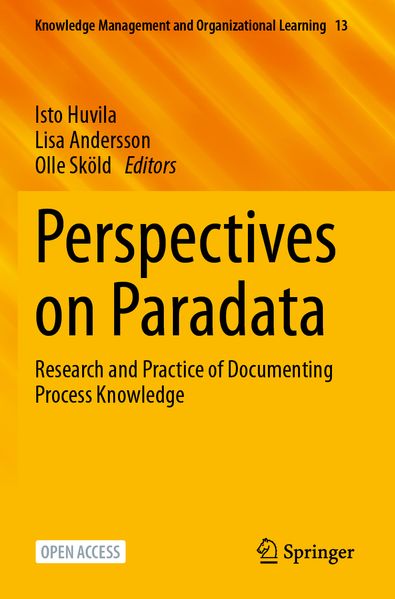 Perspectives on Paradata