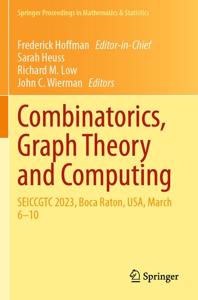Combinatorics Graph Theory and Computing