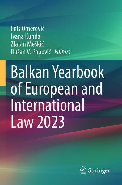 Balkan Yearbook of European and International Law 2023
